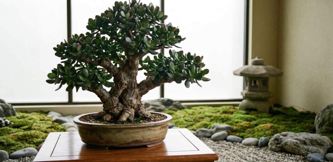 Jade bonsai care guide Crassula ovata