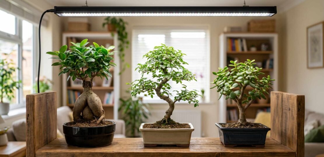 Bonsai Grow Light Setup